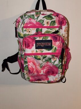 Jansport | Accessories | Jansport Big Student Backpack Aqua Chevron |  Poshmark